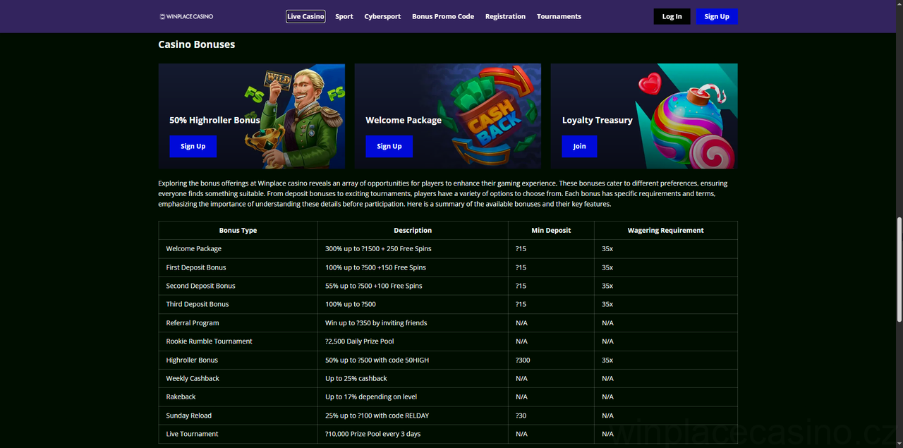 Winplace Casino Casino